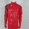 Giacca cosplay di Akira in pelle sintetica PU, abbigliamento streetwear da motociclista per giochi di ruolo anime.