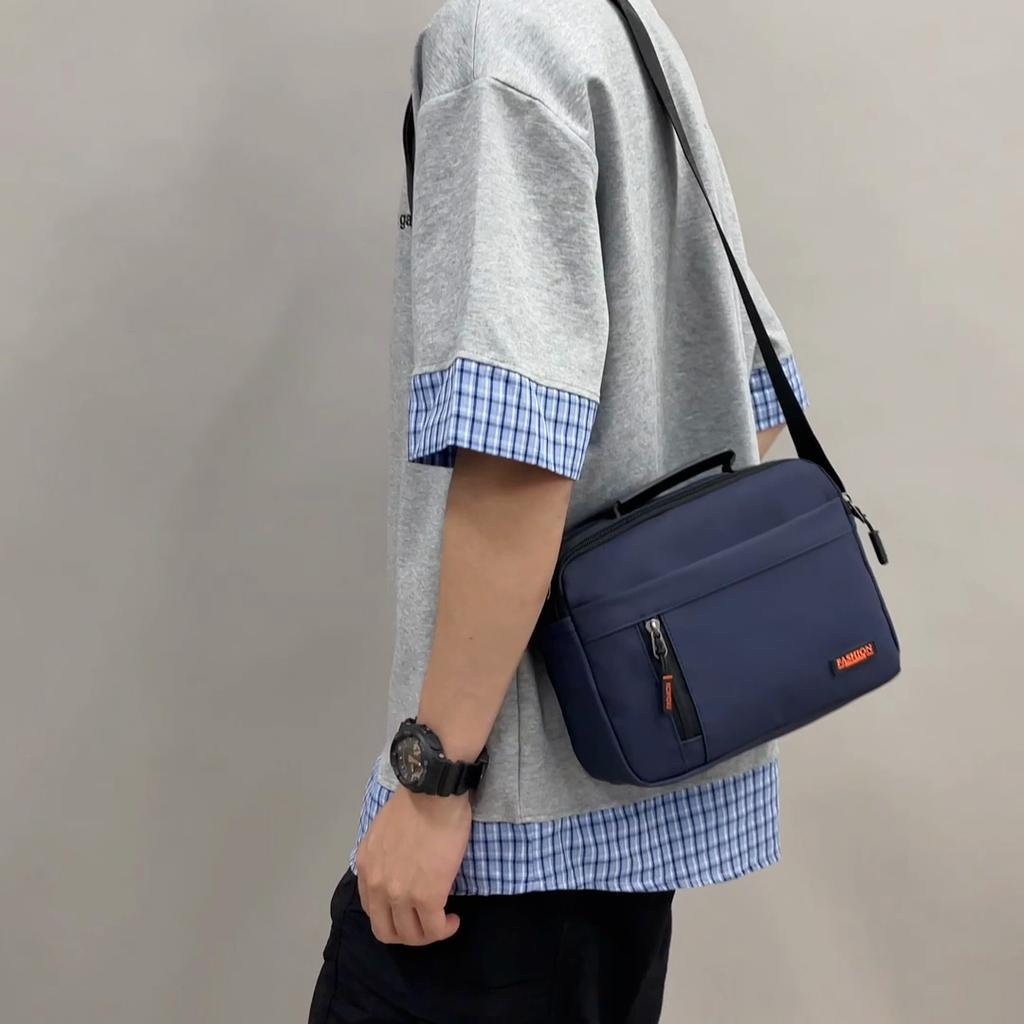 Crossbody Bag Men's Large Capacity Shoulder Bag Business Bag