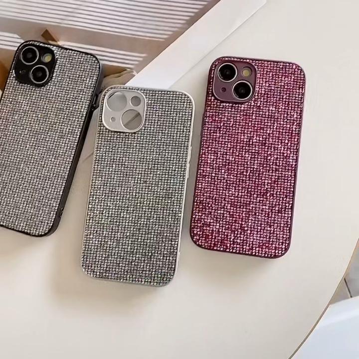 Lovebay Luxury Rhinestones Glitter pouzdro na telefon pro iPhone 14 13 12 11 Pro Max XR XS 7 8 14 Plus Shniy Diamond Soft Silicon Cover