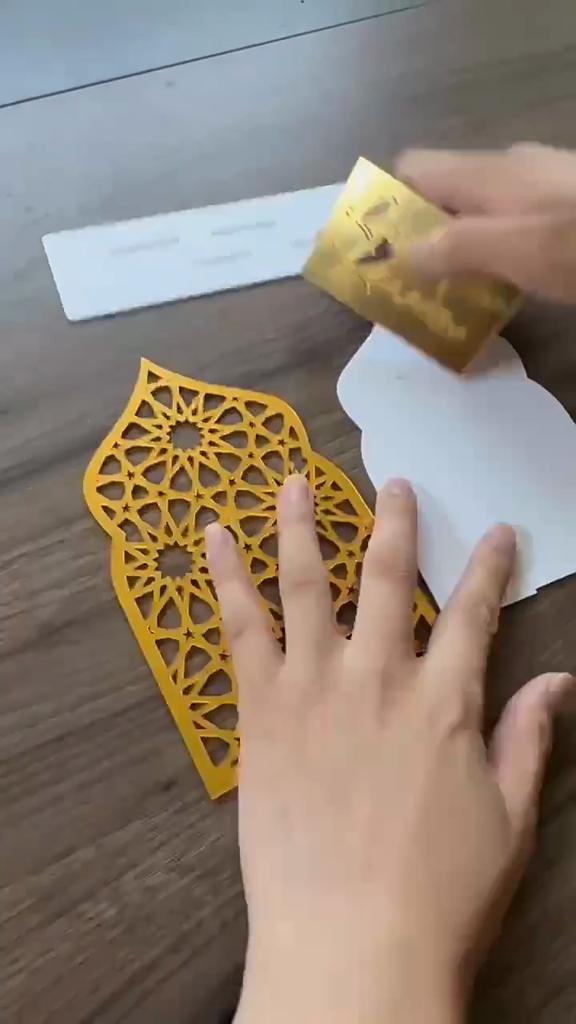 Ramadan Kareem Acrylic Ornaments Gold Moon Star Lantern Eid Mubarak Decorations for Home 2025 Islam Muslim Festival Party Gifts