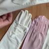Women’s Ice Silk Full Finger UV Protection Gloves, Touchscreen Quick-Dry Summer Gloves for Cycling Driving Electric Scooter