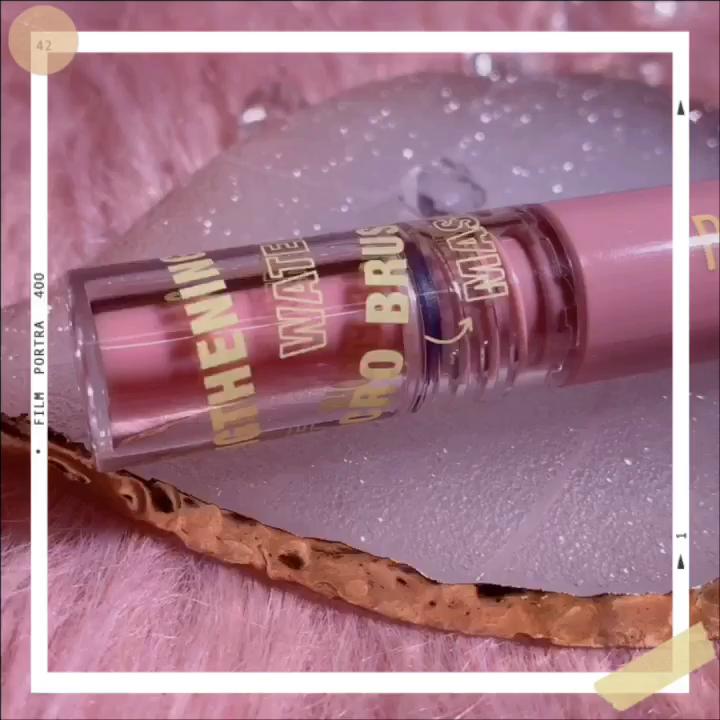 PINKFLASH Natural Curl Svart Mascara Vanntett Langvarig Ultratynn Fiber Smekkesikker Ikke-klebrig vippeforlengelse Makeup Kosmetikk