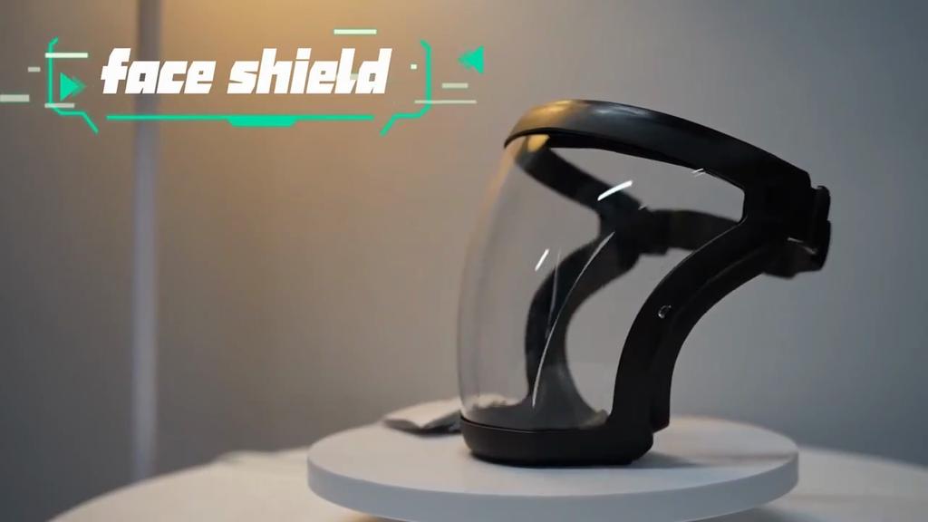 Work Protection Mask Transparent Facial Protector Face FaceMask Protective Outdoor Heating Home Kitchen Tools Full Face Mask