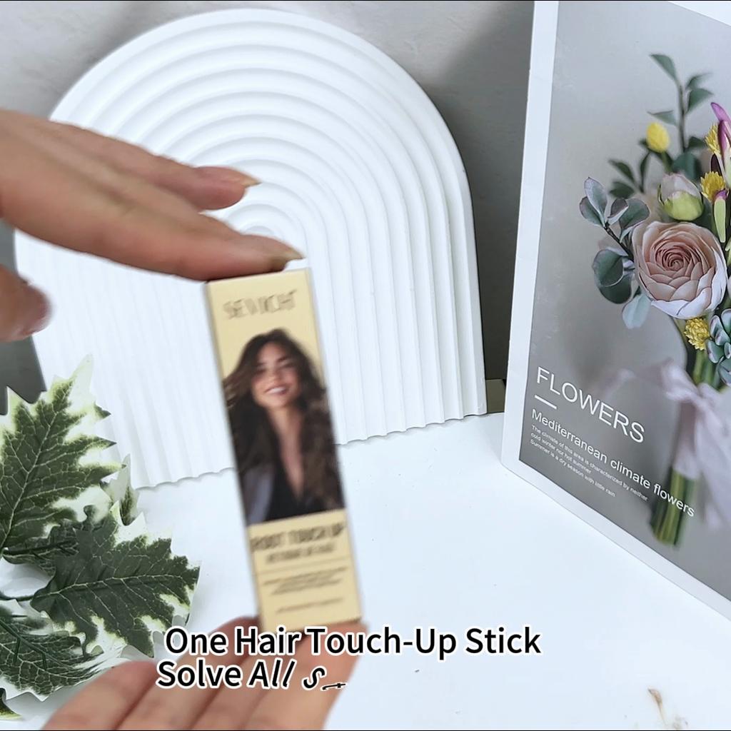 Creion Vopsea de Păr de Unică Folosință cu Pensulă SEVICH Rezistent la Apă Stick pentru Retuș Păr Acoperire Rapidă pentru Păr Alb și Gri Corector Temporar Creion Stick pentru Umplerea Bărbii