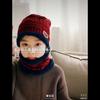 Kids Winter Neck Scarf Cap Set Fashion Beanie Warm Hat Scarf Set Neck Cover Fleece Knitted Thick Ski Cap Warm Balaclava Hat