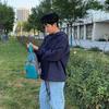 Unisex Chest Bag Simple Storage Bag Lightweight Travel Small Backpack Crossbody Bag Fashion Casual Single Should Bags