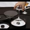 3-Tier Bar Glass Rimmer Bartender Tool with Sponge | Margarita Salt Rimmer Set,Salt Rimmer for Cocktails