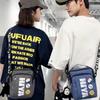 Men's Small Bag Letter Print Shoulder Bag Women Sports Crossbody Bag