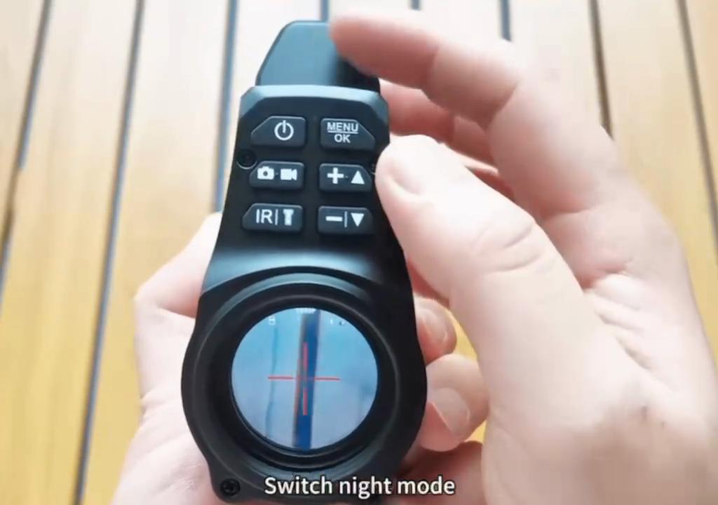 NV4B 300m Infrared Night Vision Sight 4x Digital Zoom Monoculars Telescope Add On Attachment For Hunting Video Recording