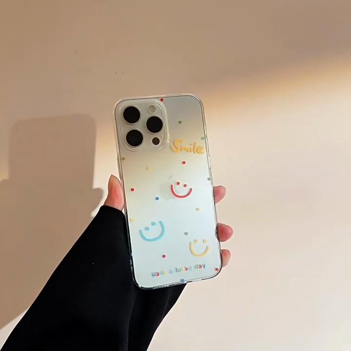Creative Colorful Smiley Case for iPhone 17 iPhone 17 Pro Max