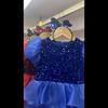 Flower Girls Ruffles Princess Birthday Wedding Party Dress Sequin Cake Dress