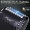 Electric Shaver for Men Charging Imported Floating Head with Dual Blades Whitening Function Smart LCD Digital Display