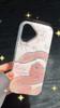 Painted Phone Case For iPhone 16 11 12 13 14 for 12 14 16 Pro 14 16 Pro Max Cute Pattern Glossy Hard Cover