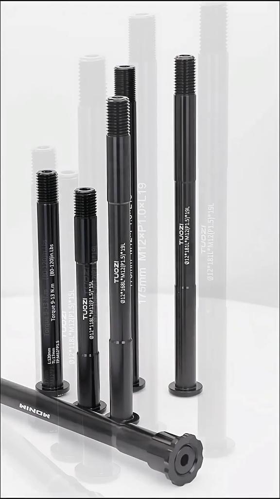 Vorderradgabelachse Schwarzes Aluminiumlegierung-Nabenrohr Thru Shaft Boost für RockShox Mountain