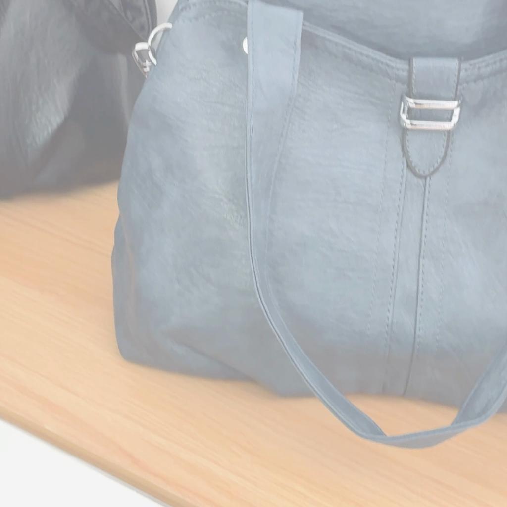 Dámská velkokapacitní taška přes rameno z měkké kůže, taška přes rameno, taška pro matky