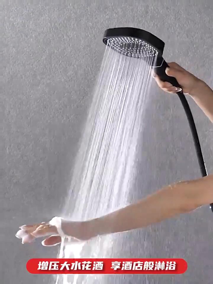 13CM velký panel 3 režimy sprchová hlavice Vysokotlaká vodní masážní sprchová hlavice s filtrační vložkou Příslušenství do koupelny