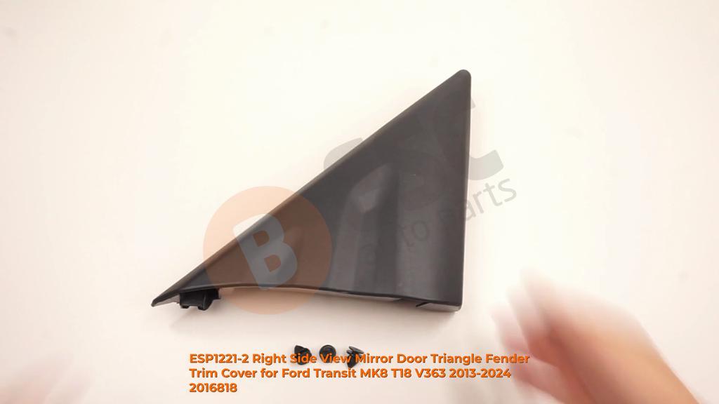 ESP1221-2 Right Side View Mirror Door Triangle Fender Trim Cover for Ford Transit MK8 T18 V363 2013-2024 2016818