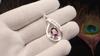 Amethyst Gemstone 925 Sterling Silver Jewelry Zircon Pendant 1.4" , Partywear Women's Pendant, Anniversary Gift For Her CZP-16-1