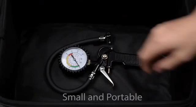 2023 Digital Pointer Car EU Tire Air Pressure Inflator Gauge 0-220Psi High-precision Vehicle Tester Inflation Monitoring