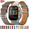 Leather Bracelet Loop For Realme Watch 5 Wrist Strap Accessories 22mm Correa For Realme Watch S2/3 3Pro S SPro/2 2 Pro Watchband