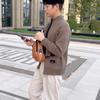 Men's Chest Bag Combination Lock Anti-Theft Crossbody Bag Outdoor Commuter Large Capacity Shoulder Bag