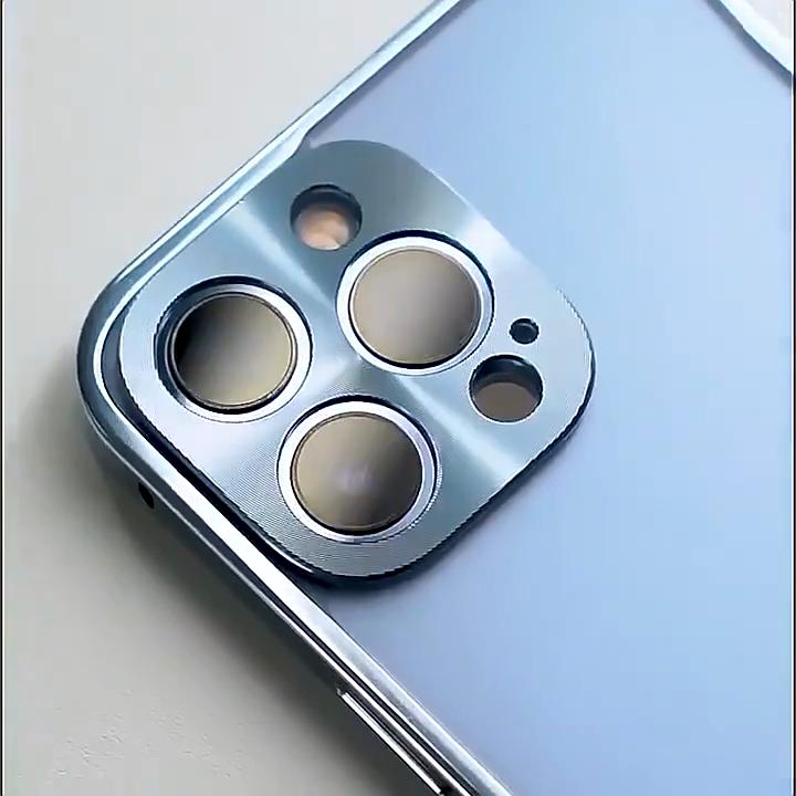 Luxury Metal Case For iPhone 14 Plus 13 12 Mini 11 Pro Max With Aluminum Alloy Bumper Full Body Protective Slim Matte PC Back Phone Cover