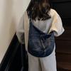 Commuter Denim Bag Women's Tote Bag Large Capacity Shoulder Bag