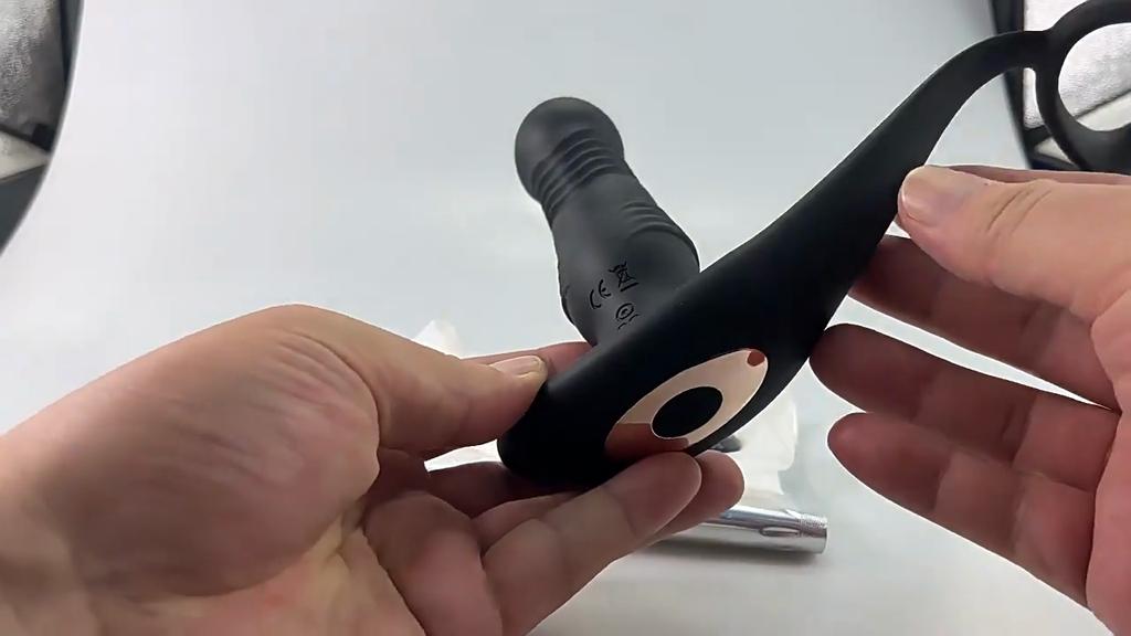 Prostata-Massagegerät für Männer mit stoßendem Penis, APP-Fernbedienung, Anal-Vibrator, Sexspielzeug für schwule Paare, Prostata-Stimulator