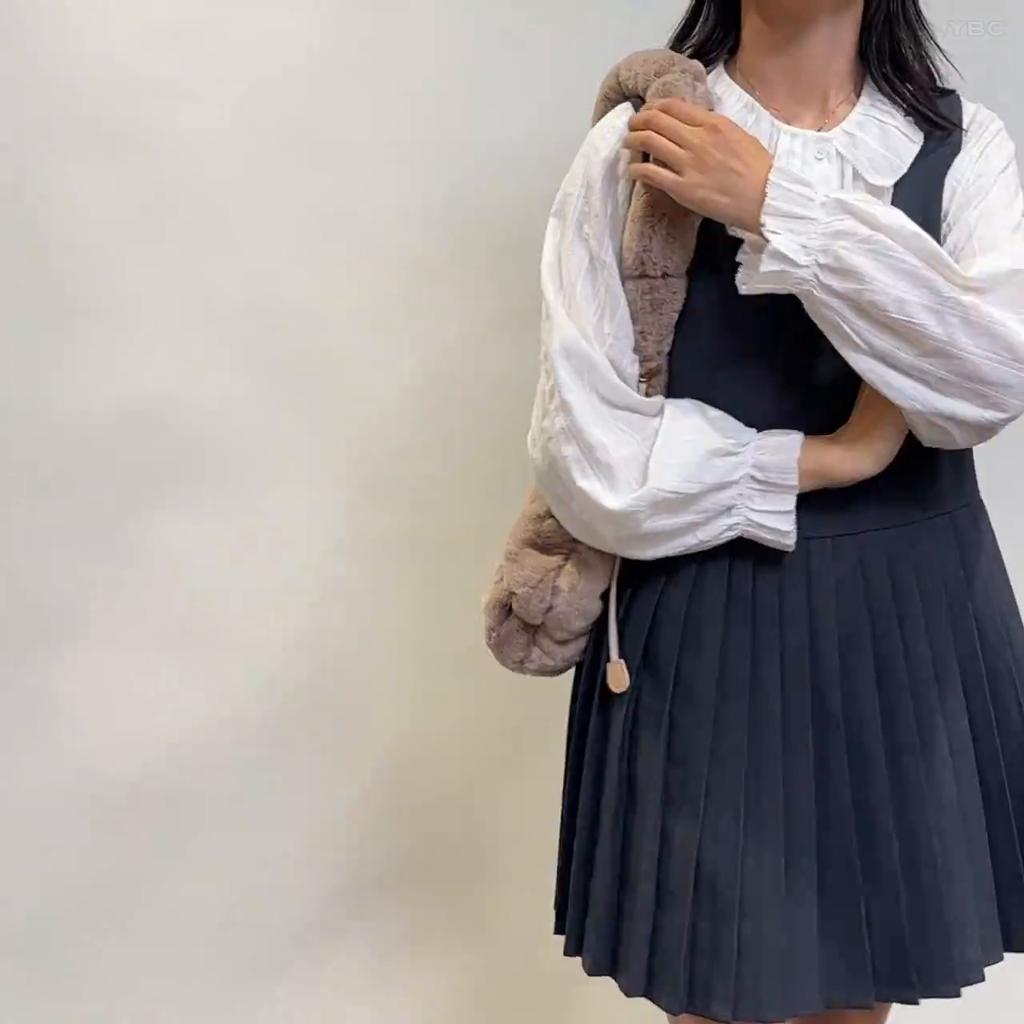 Soft Faux Fur Crossbody Bags for Women 2024 Winter Designer Korean Fashion Handbags New Trend Warm Shoulder Bag