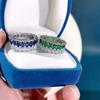 BELLA BOX Trendy Women Rings With Brilliant Cubic Zirconia Luxury Engagement Rings Fashion Wedding Party Jewelry