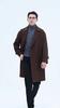 Men's Y2K Thick Double-breasted Wool Woolen Office Long Trench Coat Overcoat Windbreaker Outerwear Men Korean Autum Winter Clothes