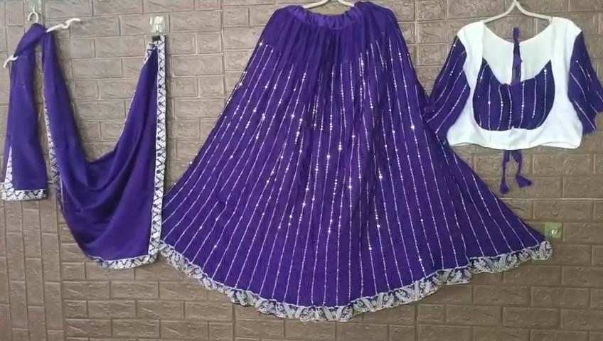 Lehenga Choli Präsentiert einen perfekt gemischten Chinon-Lehenga für die festliche Saison, um Ihren Look zu verzaubern Kollektion 2026