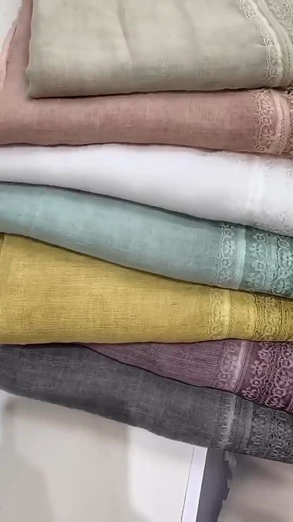 100*200cm Stylish Scarves for Women Lightweight Fashion Lace Wrap Scarfs Shawl for Dress