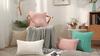 Supersoft Striped Corduroy Cushion Cover For Sofa In Elegant Timeless Design