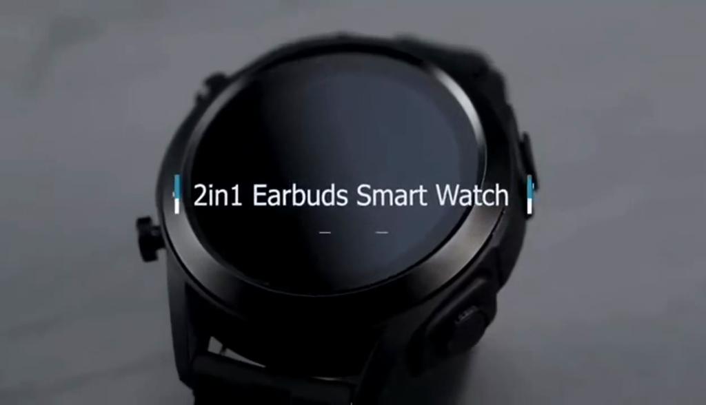 New JM03 Headset Smart Watch With Earbuds TWS Bluetooth Call Music Control Blood Pressure Detect Smartwatch For Men Android IOS