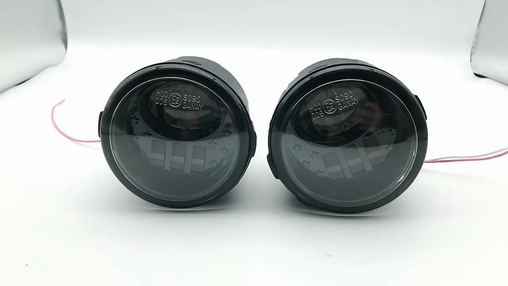 1Pair Car Front Foglight Fog Lamp Daytime Running Lights For Nissan X-Trail Tiida Juke Patrol Cube NV200 LED Fog Lights H11 12V