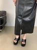 Eilyken 2025 Fashion Round Toe Platform Wedges Women's Slippers Concise Thick Bottom High Heels Slide Ladies Shoes