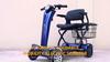 2026 Entrepôt UE 4 roues double moteur électrique automatique pliable mobilité électrique pliable fauteuil roulant scooter
