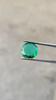 Emerald Shade Round Cheeker Cut Glass Stone, 5.65 Carat Glass Stone, Loose Glass Stone, 13x5 MM Size Round.