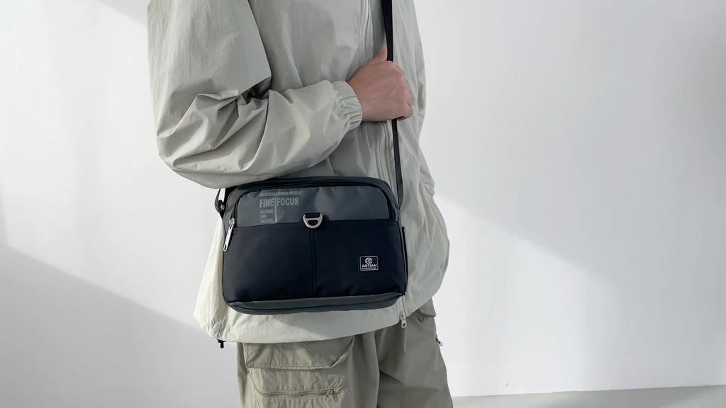 Outdoor Men's Shoulder Bag Oxford Crossbody Bag