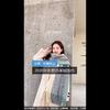 Two Color Splice Knitted FringeImitation Cashmere Scarf Autumn-winter Warm Shawl Scarves