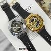 New SANDA Symphony Men's Watch Fashion Trend Dual Display Synchronization Outdoor Luminous Electronic Multifunctional Watch Ladies Watch Couple Watch