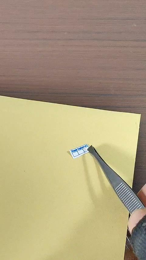 400 Stück, 10 x 5 mm, Garantiesiegel für Reparaturen, die auf zerstörerischem Papier abgelaufen sind. UNGÜLTIG, wenn gebrochen. Leeres Feld zum Ausfüllen des Garantiestempels für Jahr, Monat und Tag