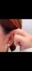 Women Light Luxury Minimalist Geometric Pearl Earrings Elegant 3D Stud Earrings Accessories Gift