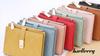 Baellerry Women's Short Purse Diamond Pattern Wallet Embroidered Multi-card Slot Billfold Zipper Coin Purse Pu Leather Card Holder