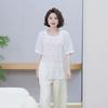 4XL-8XL Plus Size Elegant Blouses for Women Summer Clothes Oversize Tops Woman Casual Short Sleeve Shirts