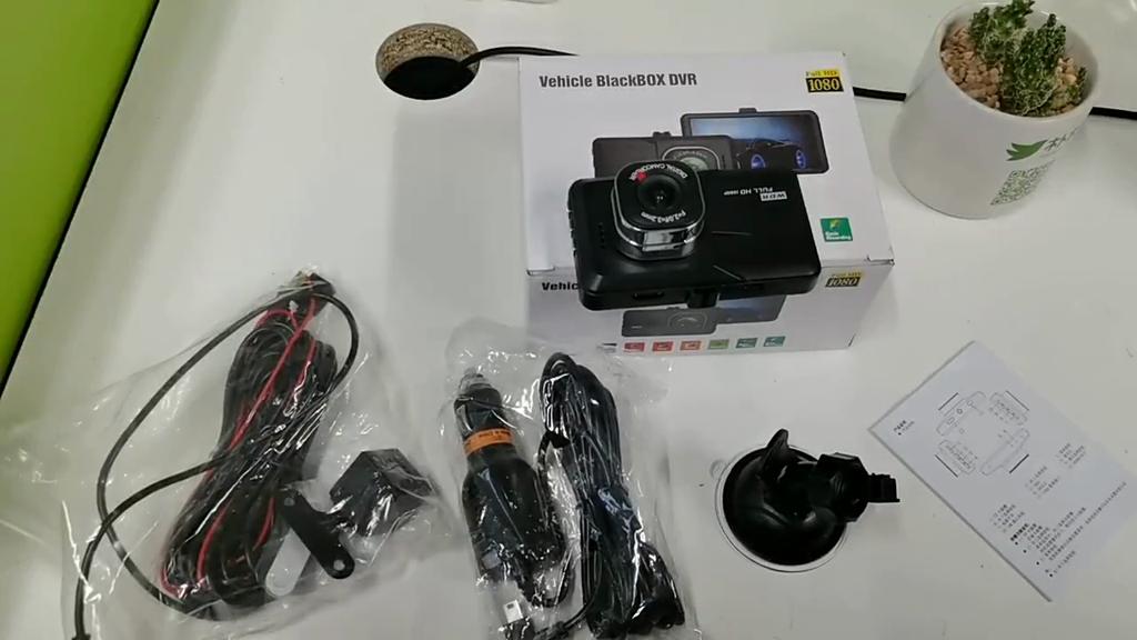 Car Dash Cam Dual Camera Full HD Video Recorder Vehicle Driving Recorder 170° Wide Angle G-Sensor Night Vision Loop Recording