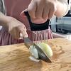1PC Edelstahl Zwiebel Nadel Zwiebel Gabel Gemüse Obst Slicer Tomaten Cutter Schneiden Sicher Halter Küche Zubehör Werkzeuge
