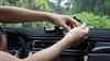 Car Phone Holder Mount Bracket Cup Universal Car Holder Mobile Suction Mount Windshield Phone Lock Car Accessories