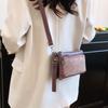 Women's Small Square Bag With Diamonds Shoulder Crossbody Bag